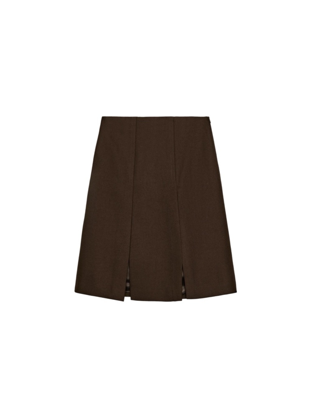 Zara Chocolate Brown Two-Piece Blazer Skirt Set - Picture 8 of 8